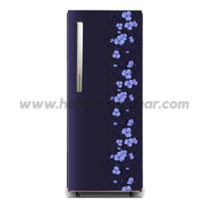 Yasuda - Floral PCM in Jade Purple Color Refrigerator - 200 Liter