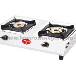 Baltra Flavour – BGS 114 Gas Stove – 2 Burner Stainless Steel Body