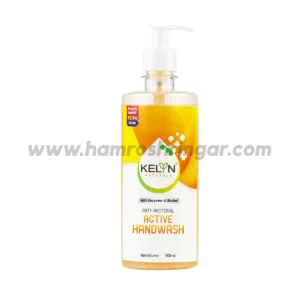 Kelyn Naturals Anti Bacterial Active Handwash With Alcohol Pump Bottle - 500 ml