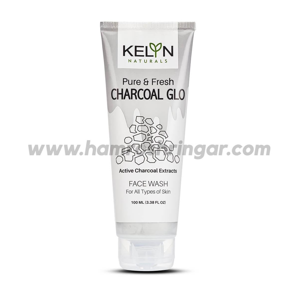 Kelyn Naturals Pure and Fresh Charcoal Glo Face Wash 100 ml Online Shopping in Nepal