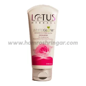 Lotus Herbals Whiteglow, Skin Whitening Pink Glow Exfoliator - 100 gm