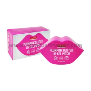 Purederm Plumpink Glitter Lip Gel Patch - 30 Patches