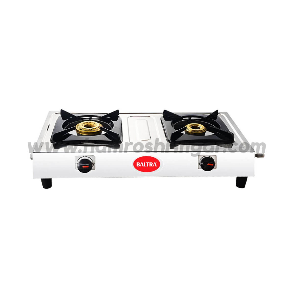Baltra Bright BGS 138 Gas Stove 2 Burner Stainless Steel Body