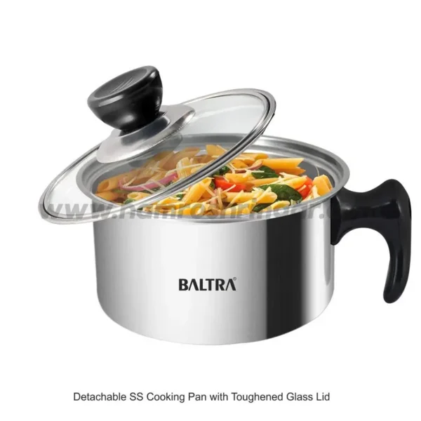 Baltra Glair - BTC 101 Travel Cooker - Toughened Glass Lid