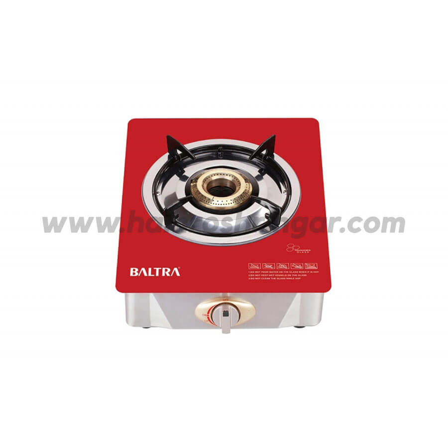 Baltra Grand BGS 130 Gas Stove 1 Burner Crystal Body Online