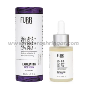 Furr Exfoliating Face Serum (25% AHA, 02% BHA & 02% PHA) - 30 ml