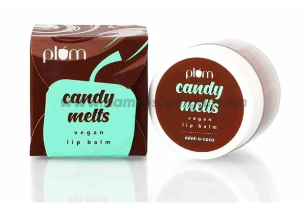 Plum Candy Melts Vegan Lip Balm - Mint-o-Coco - 12 g