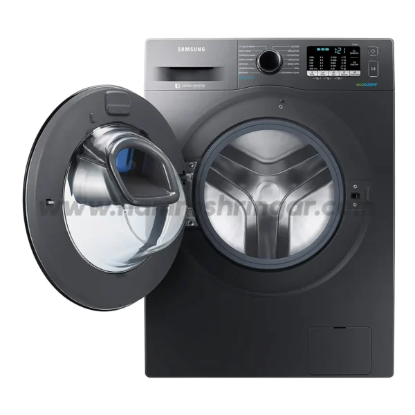 Samsung - 9 kg Front Load Eco Bubble in Dark Grey Color - Open View