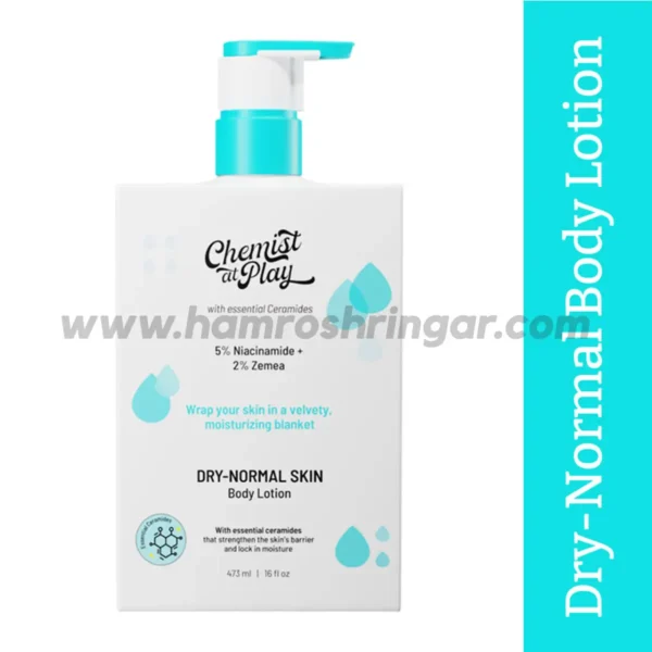 Chemist at Play Body Lotion for Normal, Slightly Dry Skin (5% Niacinamide + 2% Zemea) - 473 ml