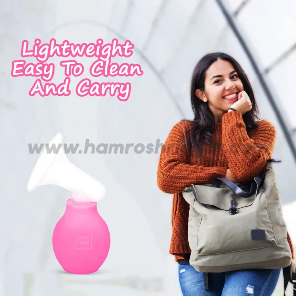 Mee Mee Compact Breast Pump - Lightweight Easy to Clean and Carry