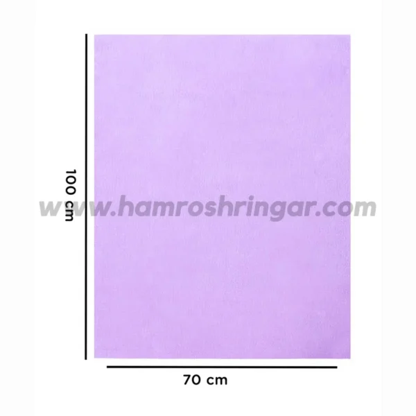 Mee Mee Total Dry and Breathable Mattress Protector Mat (Purple) - Size and Dimensions