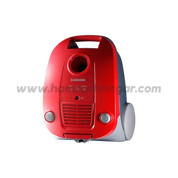 Samsung – 2000 Watt Bag Type Vacuum Cleaner in Red Color - Side View