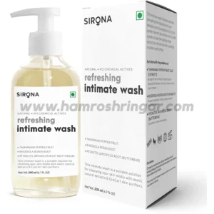 Sirona Natural pH balanced Intimate Wash with 5 Magical Herbs & No Chemical Actives - 200 ml