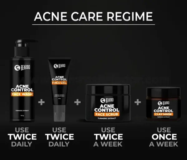 Beardo Acne Control Face Wash - Regime
