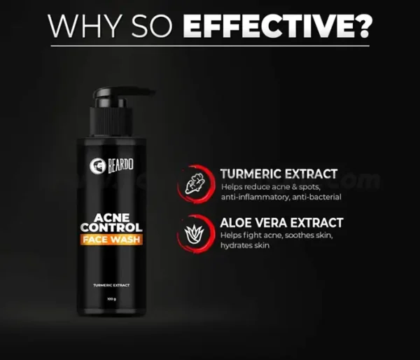 Beardo Acne Control Face Wash - Why So Effective?