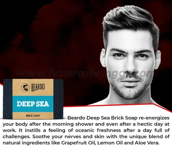 Beardo Deep Sea Soap - Model