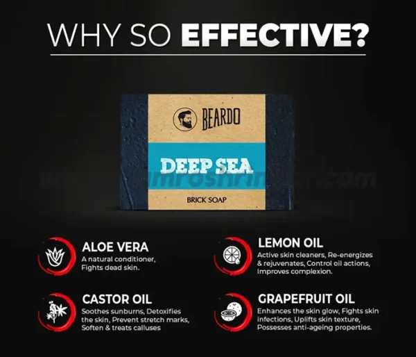 Beardo Deep Sea Soap - Why So Effective?
