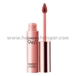 Lakme 9 To 5 Liquid Lipstick (Blush Velvet) - 9 g
