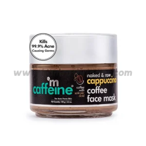 mCaffeine Naked and Raw Cappuccino Coffee Face Mask - 100 g