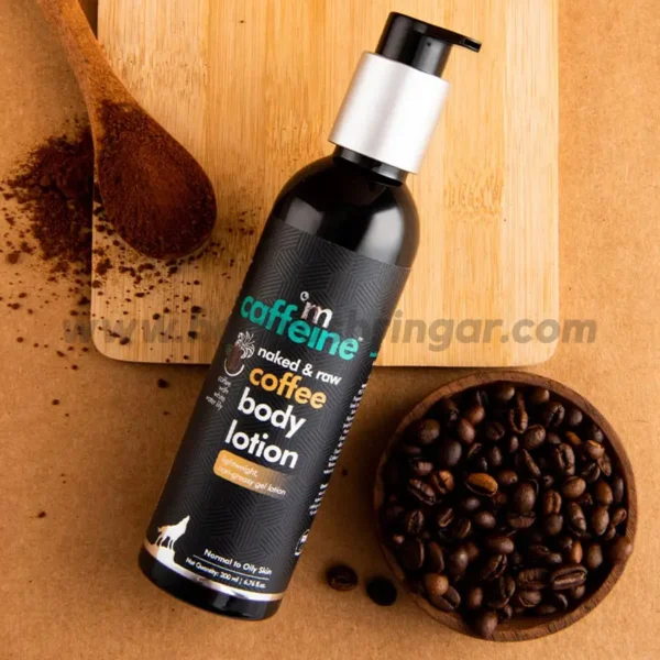 mCaffeine Naked & Raw Coffee Body Lotion - Powder