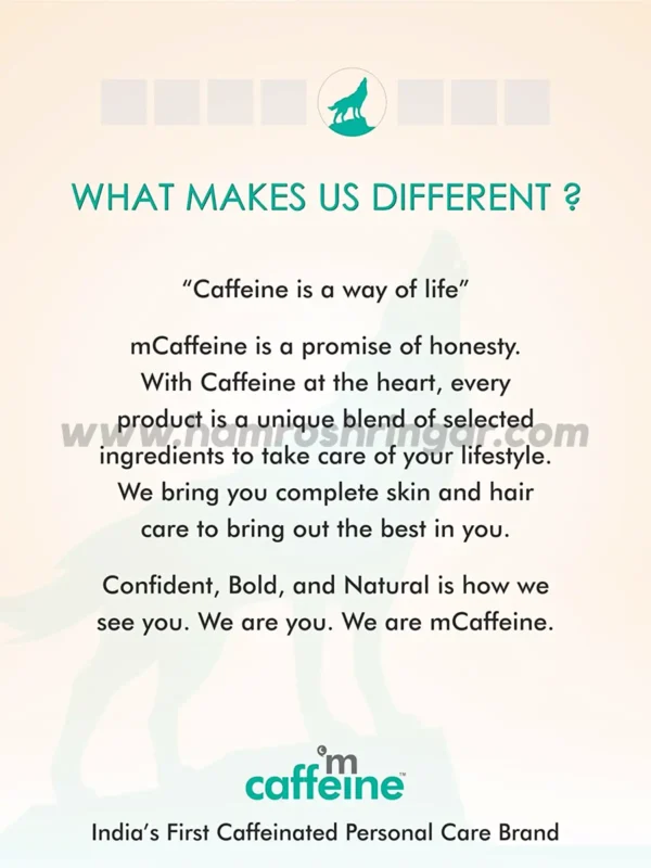 mCaffeine Naked & Raw Coffee Body Lotion - What Makes Us Different?