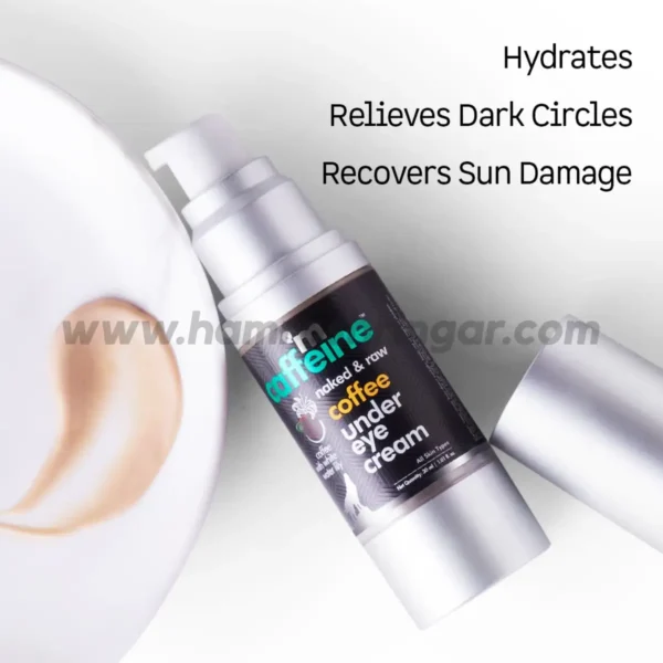 mCaffeine Naked and Raw Coffee Under Eye Cream - Benefits