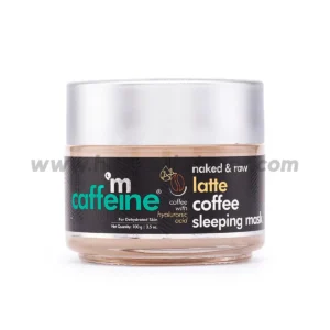 mCaffeine Naked and Raw Latte Coffee Sleeping Mask - 100 g