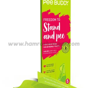 PeeBuddy | Disposable and Portable Female Urination Device for Women - 5 Funnels