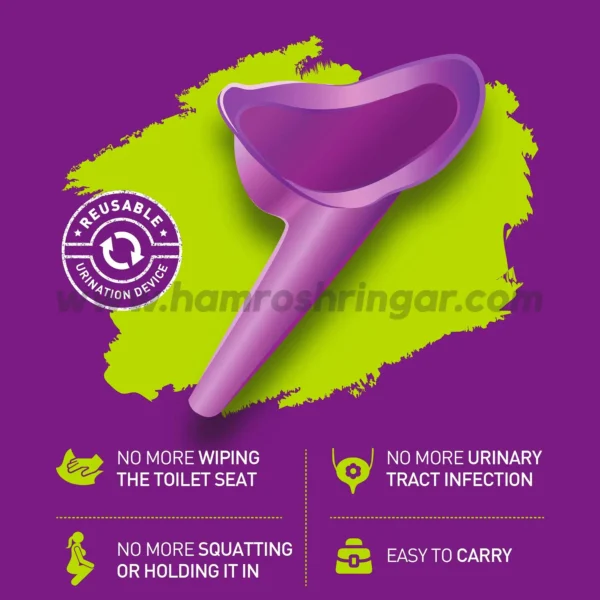 Peebuddy | Stand And Pee Reusable Portable Urination Funnel For Women - Benefits