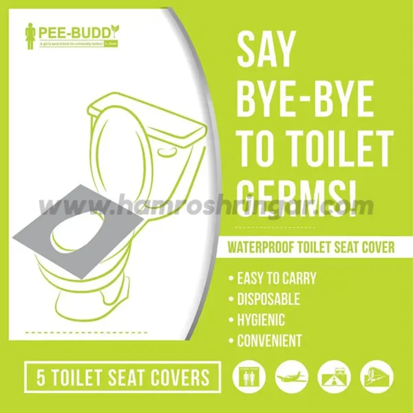 PeeBuddy | Waterproof Toilet Seat Cover - Features