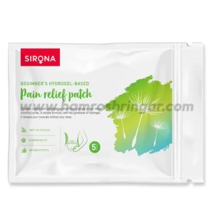 Sirona Teens Period Pain Relief Patches with Hydrogel Properties - 5 Patches