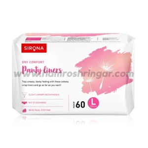 Sirona Ultra-Thin Premium Panty Liners (Regular Flow) – (Large) 60 Counts