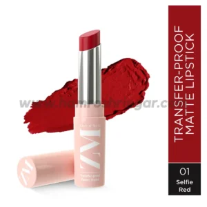 Zayn & Myza Transfer-Proof Power Matte Lipstick (Selfie Red) - 3.2 g