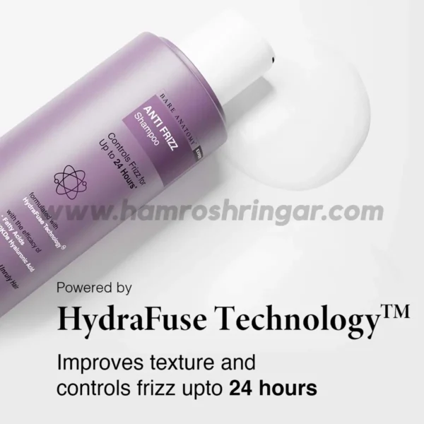 Bare Anatomy Anti Frizz Shampoo - HydraFuse Technology ™