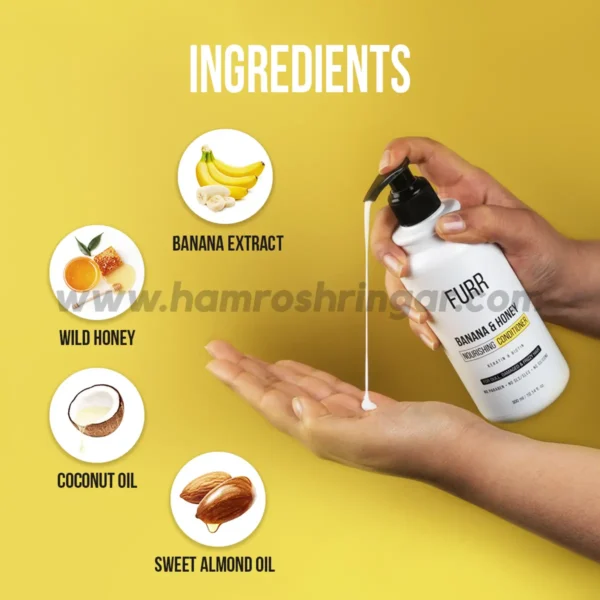 Furr Banana & Honey Nourishing Conditioner - Ingredients