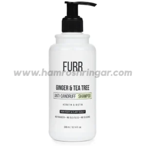Furr Ginger & Tea Tree Anti Dandruff Shampoo - 300 ml