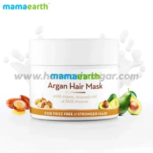 Mamaearth | Argan Hair Mask with Argan, Avocado Oil and Milk Protein for Frizz-Free and Stronger Hair - 200 ml