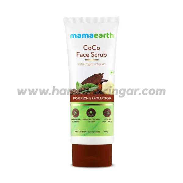 Mamaearth | CoCo Face Scrub with Coffee and Cocoa for Rich Exfoliation