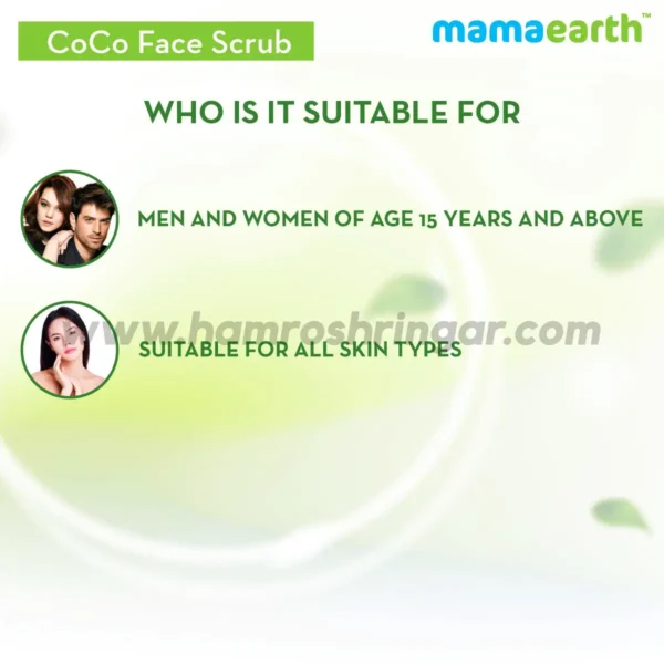 Mamaearth | CoCo Face Scrub with Coffee and Cocoa for Rich Exfoliation - Suitable for