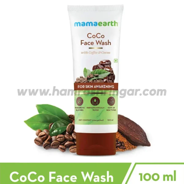 Mamaearth | CoCo Face Wash with Coffee and Cocoa for Skin Awakening - 100 ml