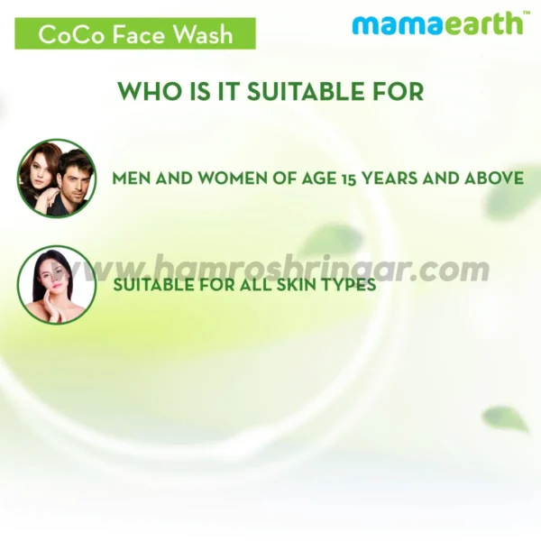 Mamaearth | CoCo Face Wash with Coffee and Cocoa for Skin Awakening - Suitable for