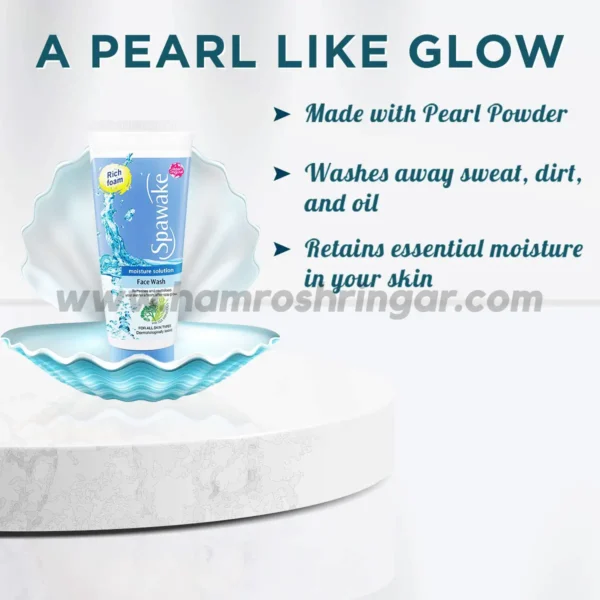 Spawake Moisture Solution Face Wash - A Pearl Like Glow