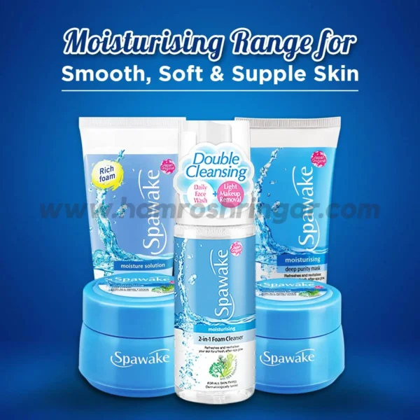 Spawake Moisture Solution Face Wash - Moisturising Range for Smooth, Soft & Supple Skin