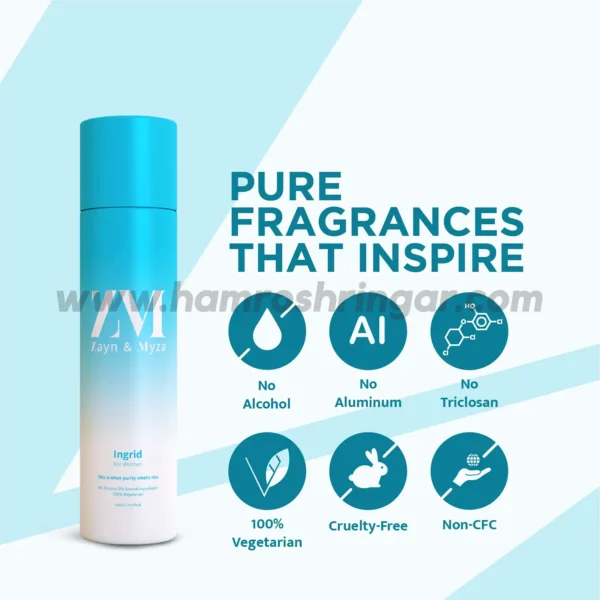 Zayn & Myza Body Spray Men | No Alcohol (Ingrid) - Pure Fragrances that Inspire
