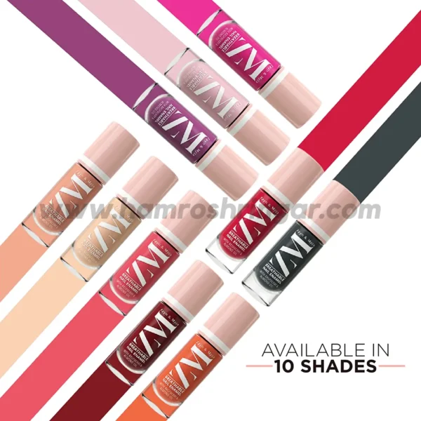 Zayn & Myza Breathable Nail Paints - Available in 10 Shades