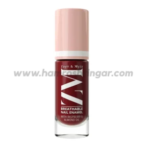 Zayn & Myza Breathable Nail Paints (Red Velvet) - 6 ml