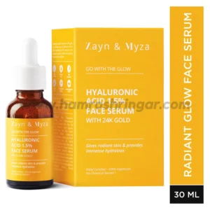 Zayn & Myza Hyaluronic Acid Face Serum with 24K Gold - 30 ml