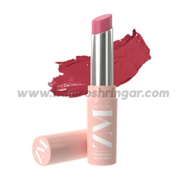 Zayn & Myza Transfer-Proof Power Matte Lipstick (Apricot Blush)
