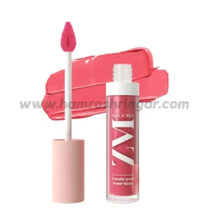 Zayn & Myza Transfer-Proof Power Matte Liquid Lip Color (Rose Pink) - 6 g
