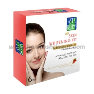 Astaberry Skin Whitening Facial Kit | 6 Steps 12 Pouch Set